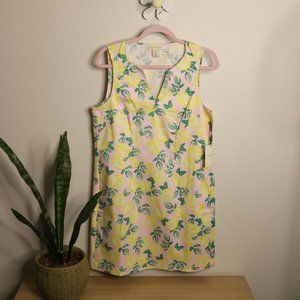 Cynthia Rowley Sleeveless Lemon Print Dress